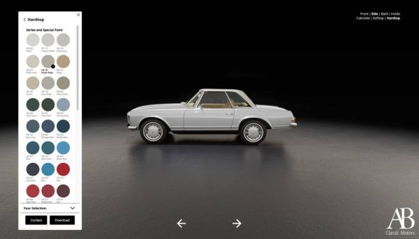 Mercedes-Benz 280 SL 1969 1413