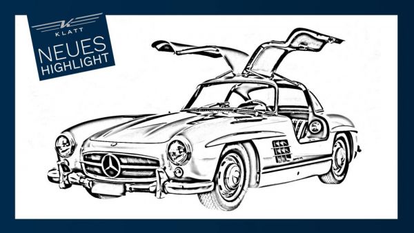 Mercedes-Benz 300 SL "ali di gabbiano" 1956