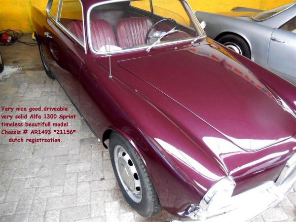 Alfa Romeo Giulietta Sprint 1959