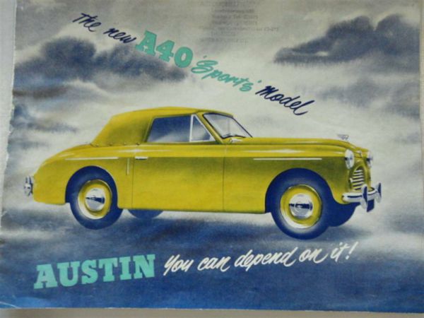 Austin A 40 Sports 1952 52144