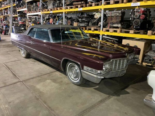 Cadillac DeVille Convertible 1969 52386