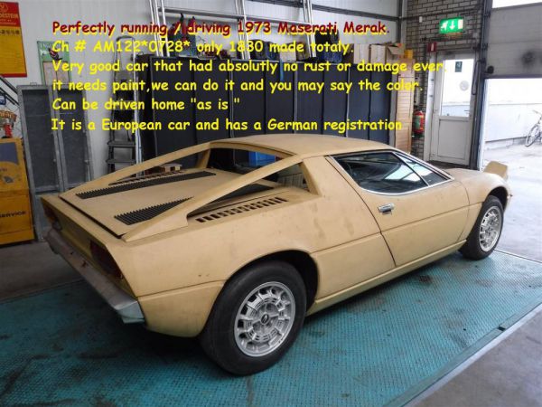 Maserati Merak 1973 53673