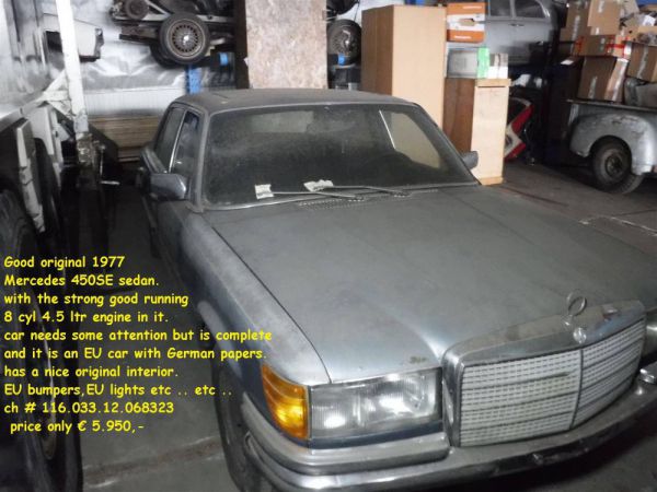 Mercedes-Benz 450 SE 1977 53825