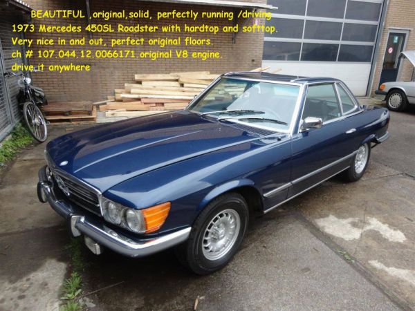 Mercedes-Benz 450 SL 1973 54027