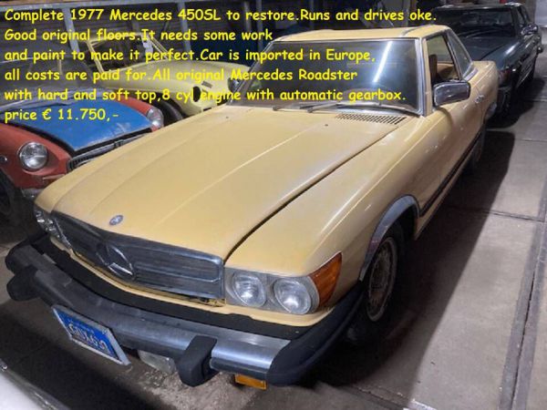 Mercedes-Benz 450 SL 1977 54074