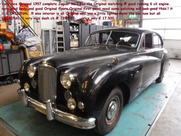 Jaguar Mk VII M 1957 55398