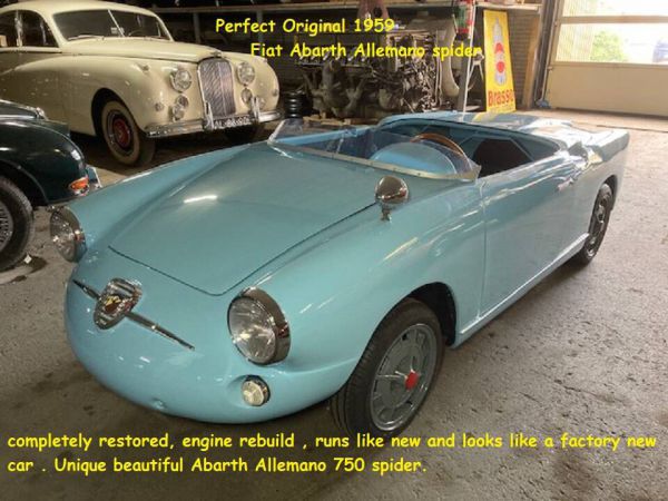 Abarth 750 Allemano Spider 1959 58978