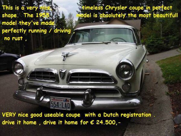 Chrysler Windsor Nassau 1955 61041