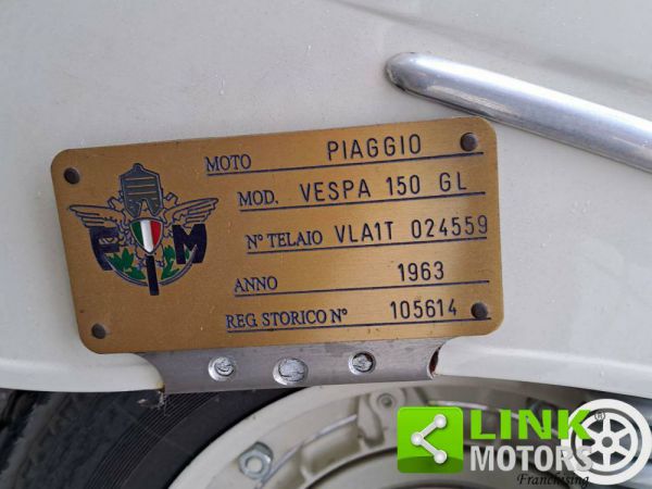 Piaggio Vespa 150 GL 1963 60516