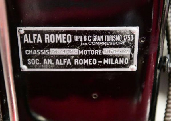 Alfa Romeo 6C 1750 Gran Turismo Compressore 1932 43518