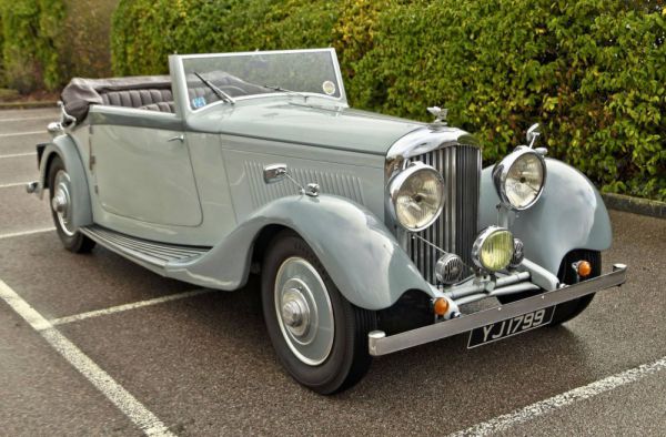 Bentley 3 1/2 Liter Park Ward DHC 1934