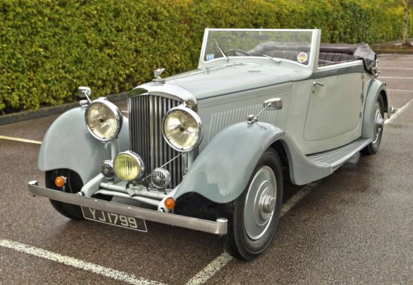 Bentley 3 1/2 Liter Park Ward DHC 1934 44599