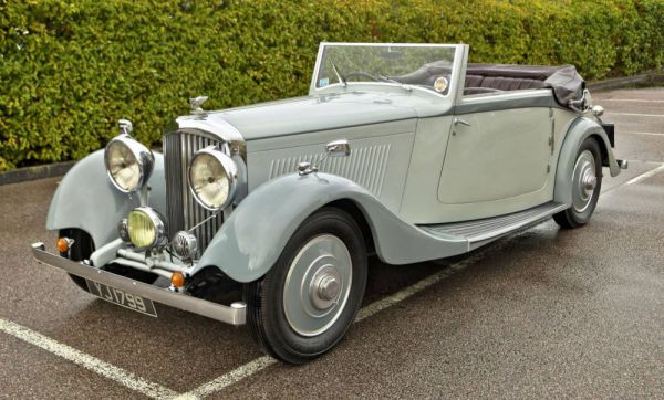 Bentley 3 1/2 Liter Park Ward DHC 1934 44600