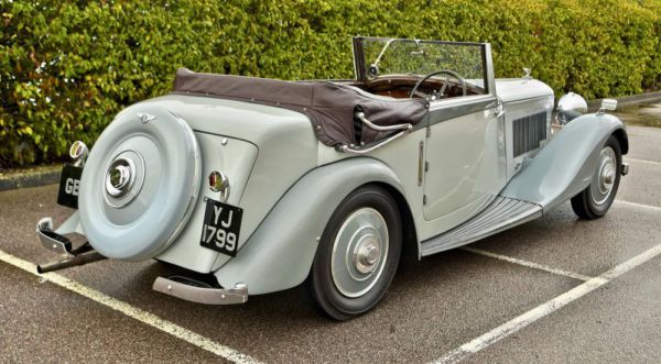 Bentley 3 1/2 Liter Park Ward DHC 1934 44609