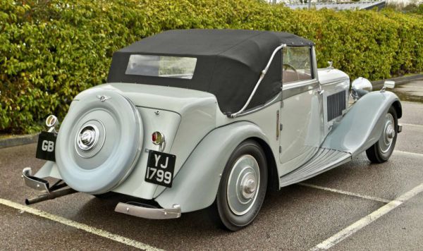 Bentley 3 1/2 Liter Park Ward DHC 1934 44610