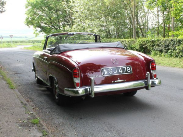 Mercedes-Benz 220 S Cabriolet 1958 10850