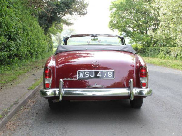 Mercedes-Benz 220 S Cabriolet 1958 10851