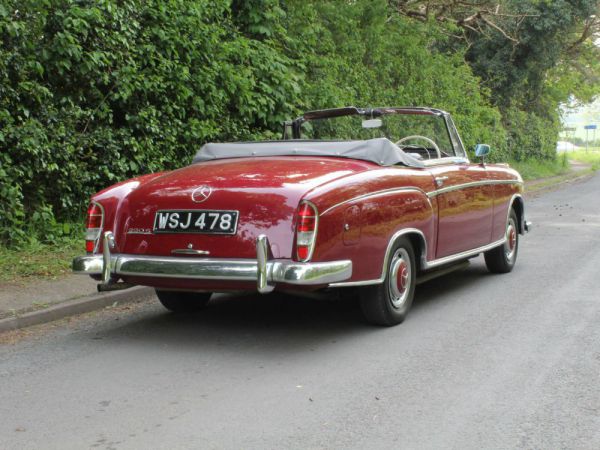 Mercedes-Benz 220 S Cabriolet 1958 10852