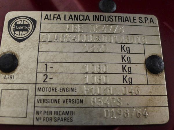 Lancia Thema 8.32 1989 35677