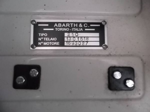 Abarth Fiat 1000 TC 1962 58940