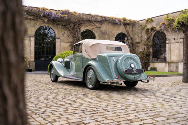 Bentley 3 1/2 Liter Park Ward DHC 1936 3802